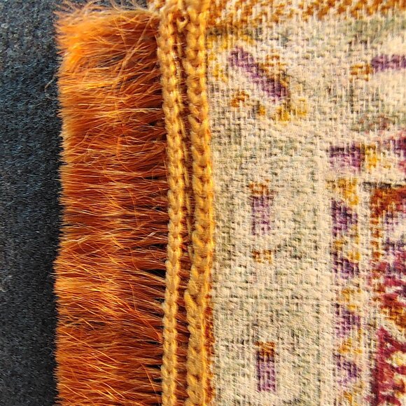 Set of 4 Vintage Woven Cigar Box Rugs – Factory No. 64 NY – Miniature Dollhouse - Picture 8 of 10